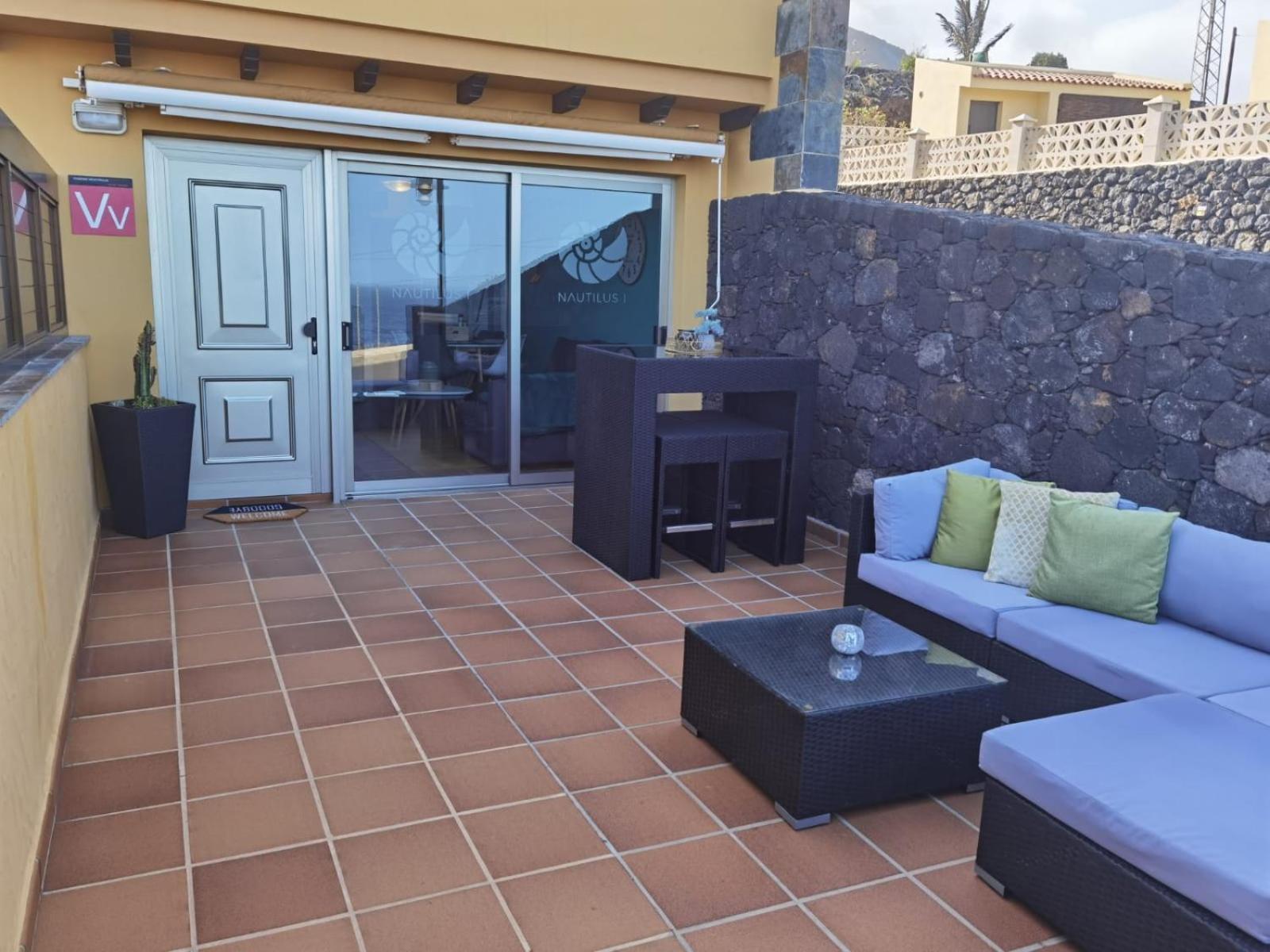 ラ・カレタNautilus I: Casa Con Terraza Y Vistas Al Marアパートメント エクステリア 写真